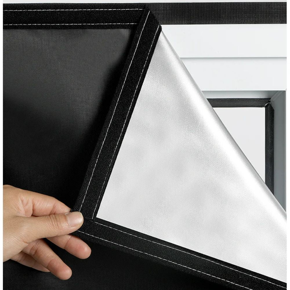 Blackout Window Shade Adhesive Sun Blocking Privacy Cover