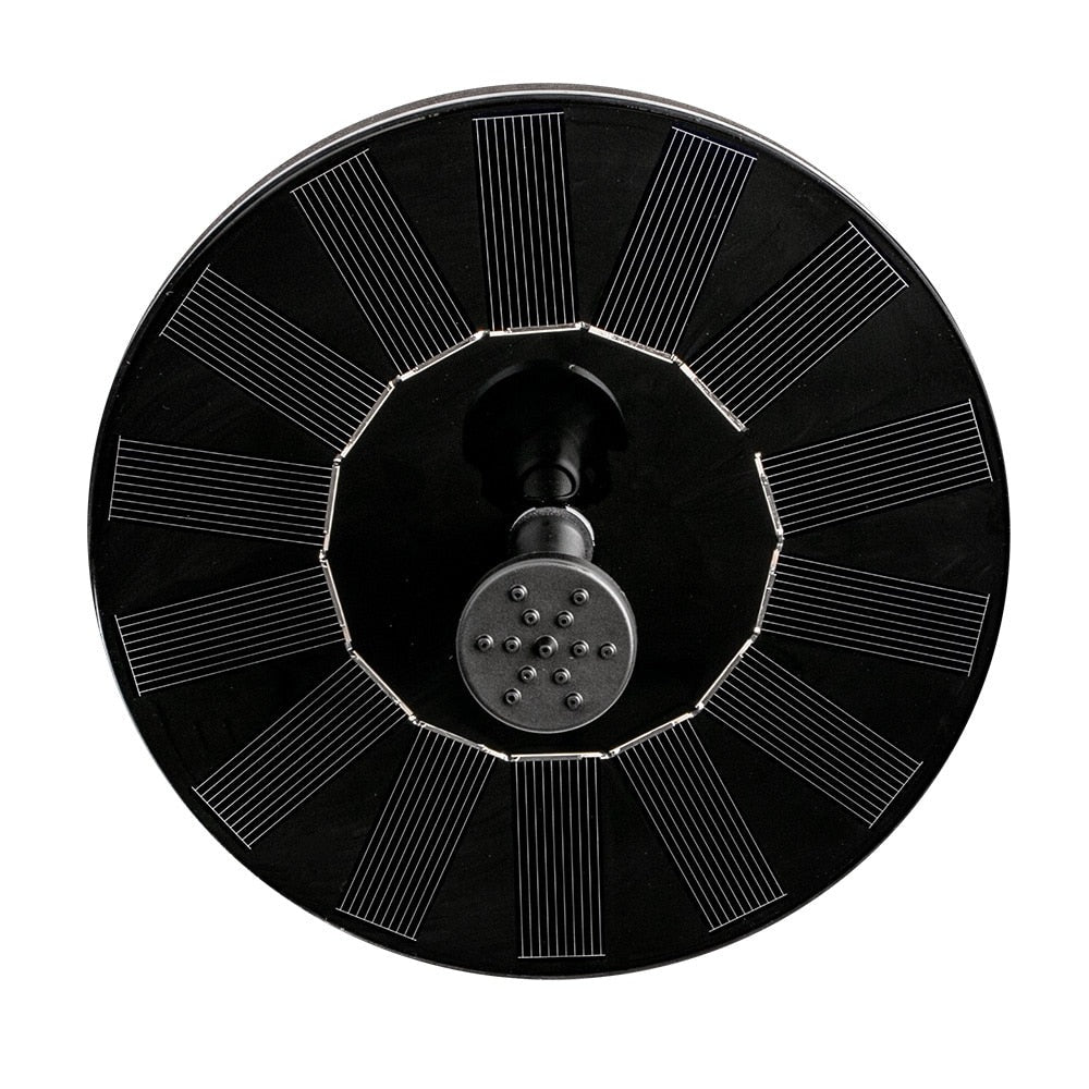 Solar Fountain Pump For Birdbath Pond Pool Floating Water Decor