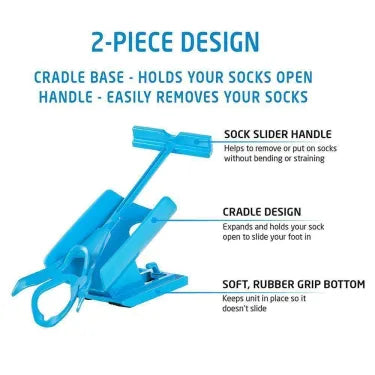 Compression Sock Aid Kit For Easy On, Easy Off Dressing