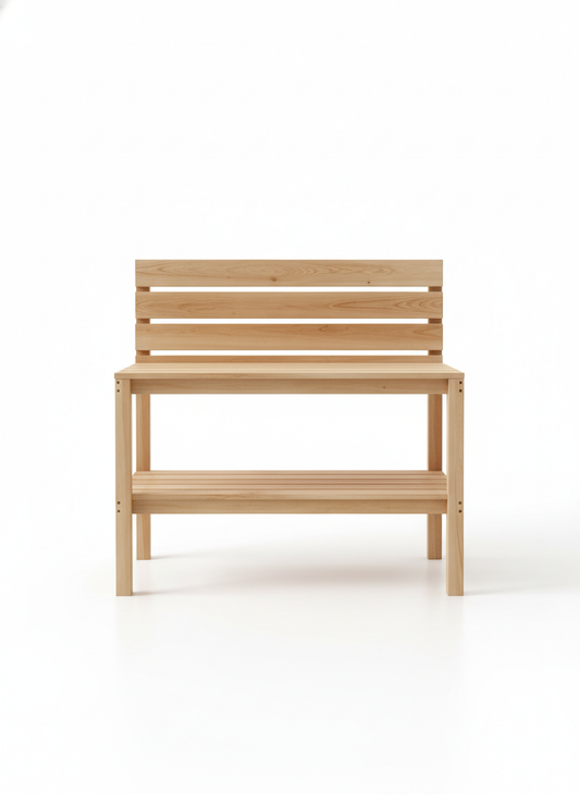 Sleek Minimalist Potting Bench