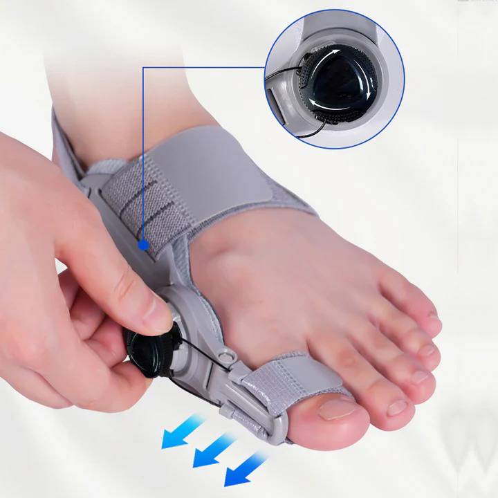 Toe Spacer Bunion Alignment Gel Pads Adjustable Night And Day Comfort