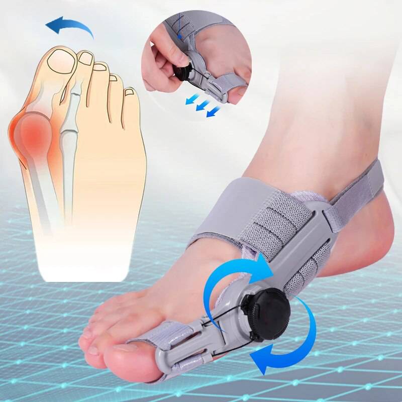 Toe Spacer Bunion Alignment Gel Pads Adjustable Night And Day Comfort