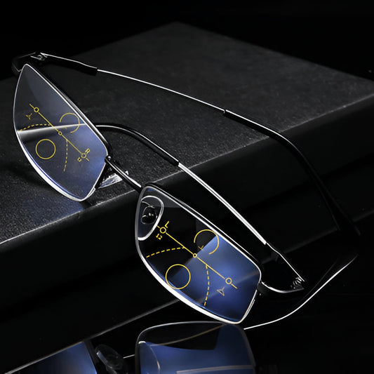 Progressive Sunglasses With Intelligent Variable Tint And Blue Light Protection