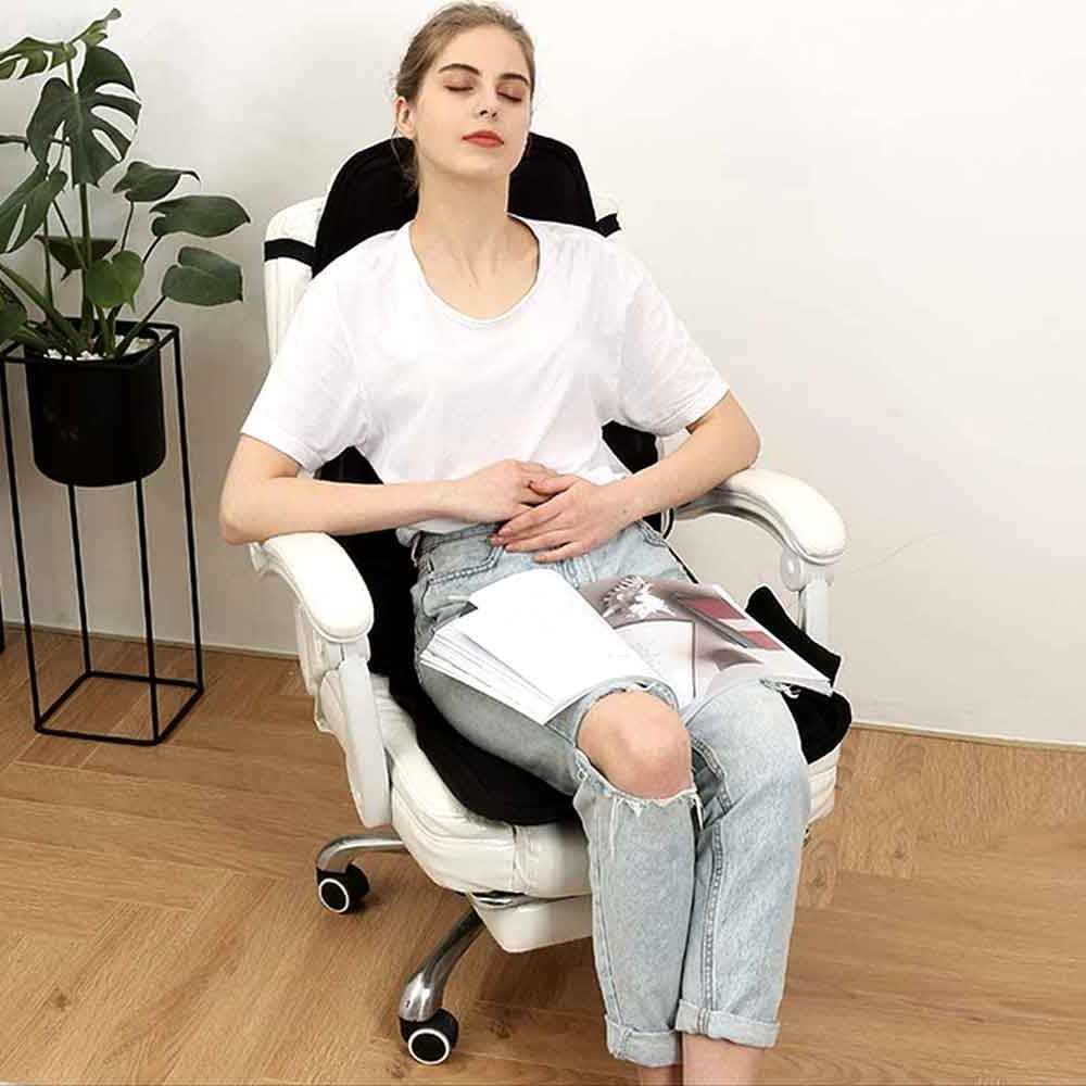 Massage Chair Pad 8 Modes Heated Neck Back Cushion For Car Home