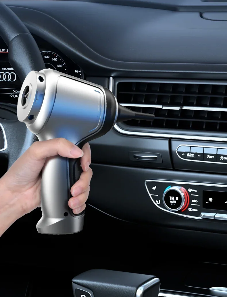 Cordless Car Vacuum Cleaner With Powerful Suction And Long Battery Life
