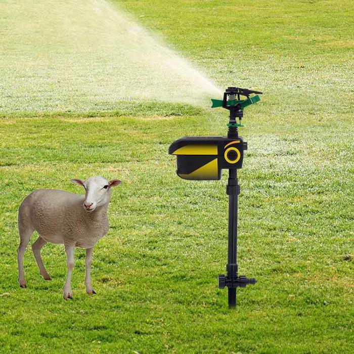 Motion-Activated Animal Repellent Garden Sprinkler For Lawn And Yard With Sensor