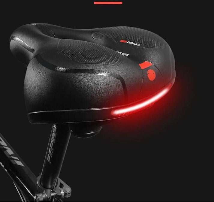 Gel Bike Saddle For Comfortable Riding And Reduced Saddle Discomfort
