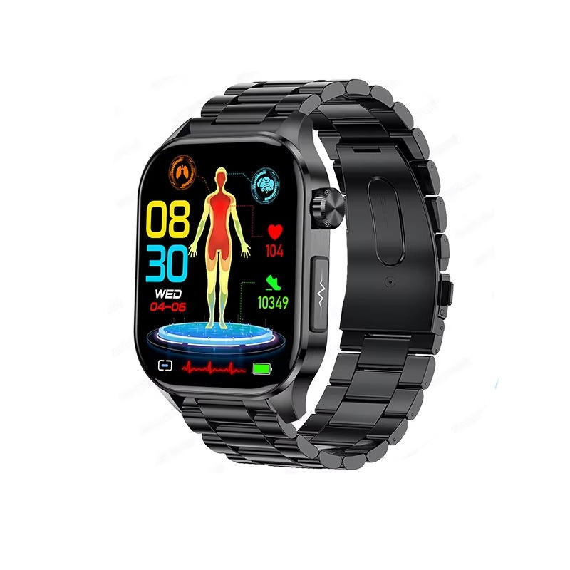 Smartwatch For Seniors With Blood Pressure, Blood Sugar And Health Tracking