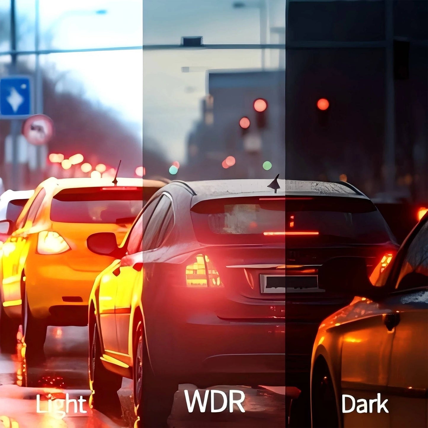 4-Channel Dash Cam With Night Vision, Parking Monitor, WiFi App Control