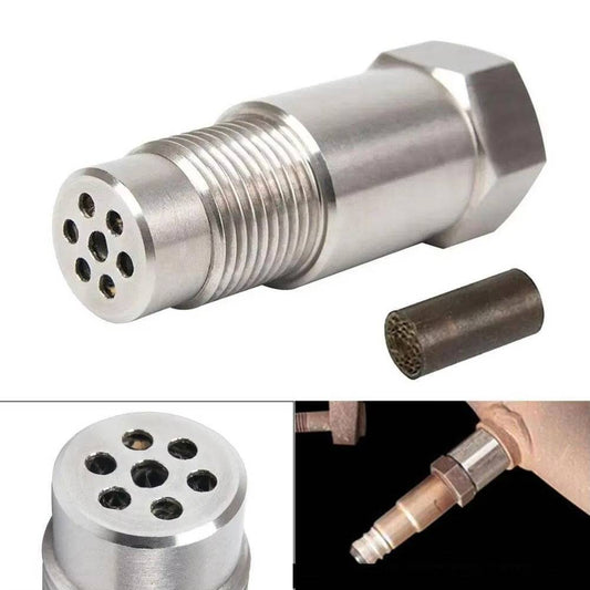 O2 Sensor Adapter Check Engine Light Eliminator With Mini Catalytic Converter