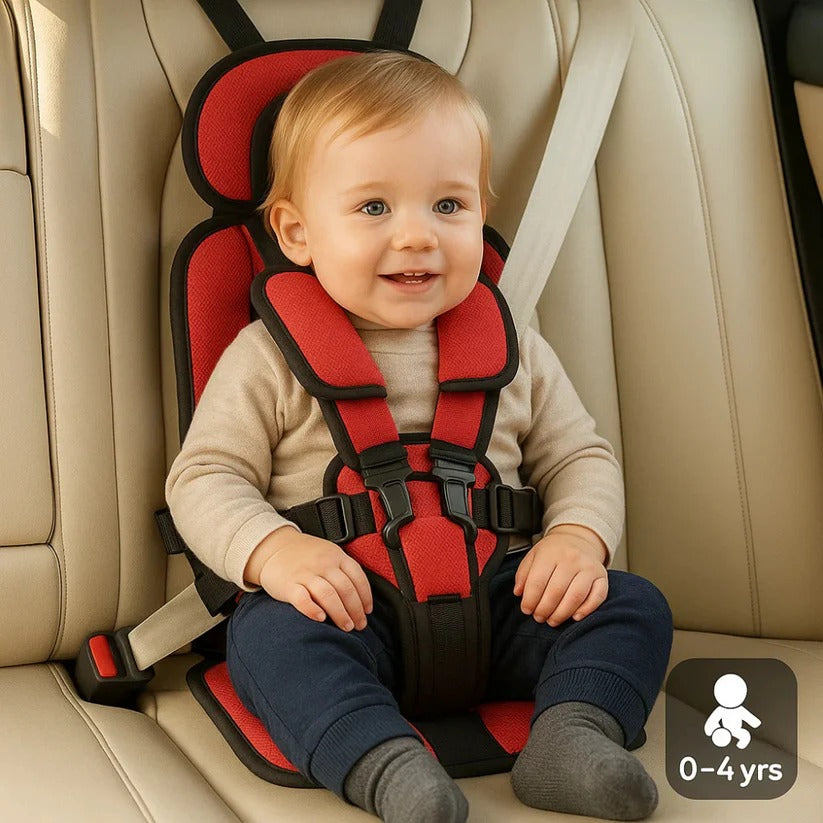 Car Seat For Travel Compact Child Booster Lightweight Foldable Design