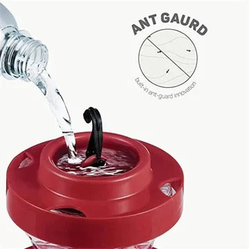 Hummingbird Water Feeders Hanging, Bee-Proof Design With Sturdy Perch