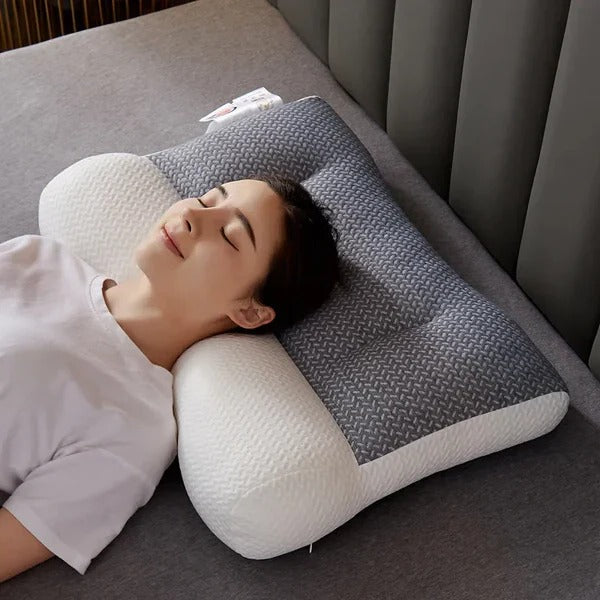 Neck Pillow Orthopedic-Style Support For Back And Side Sleepers