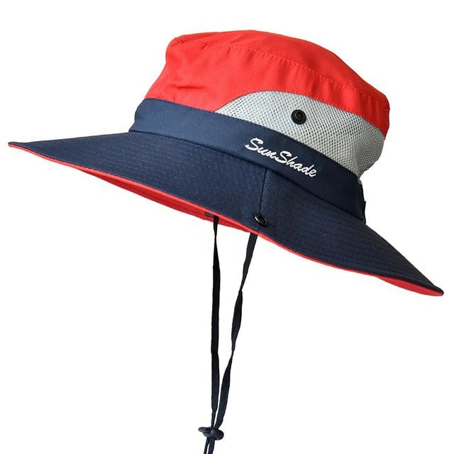 Foldable Sun Hat With UV Protection For Beach And Travel