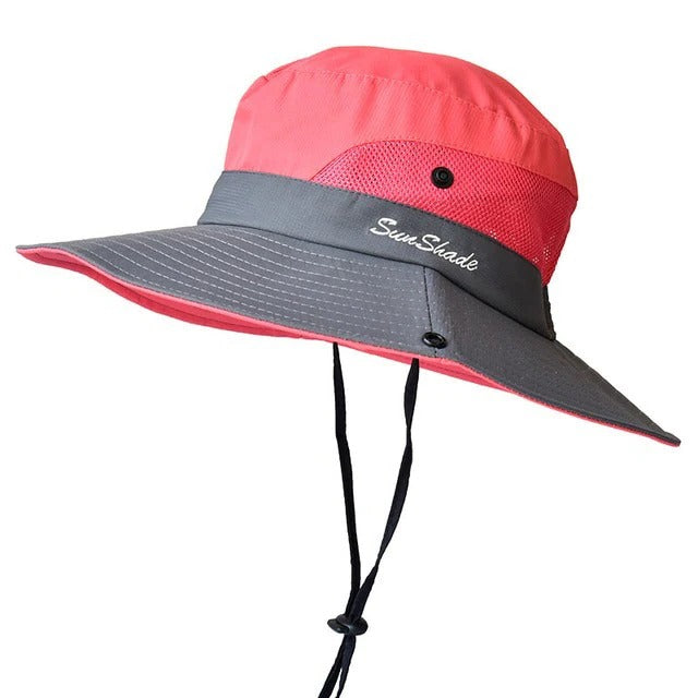 Foldable Sun Hat With UV Protection For Beach And Travel