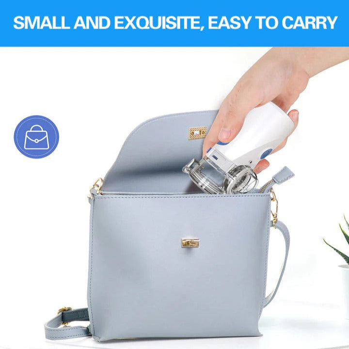 Ultrasonic Mesh Nebulizer Portable Compact Quiet Mist Device For Personal Use