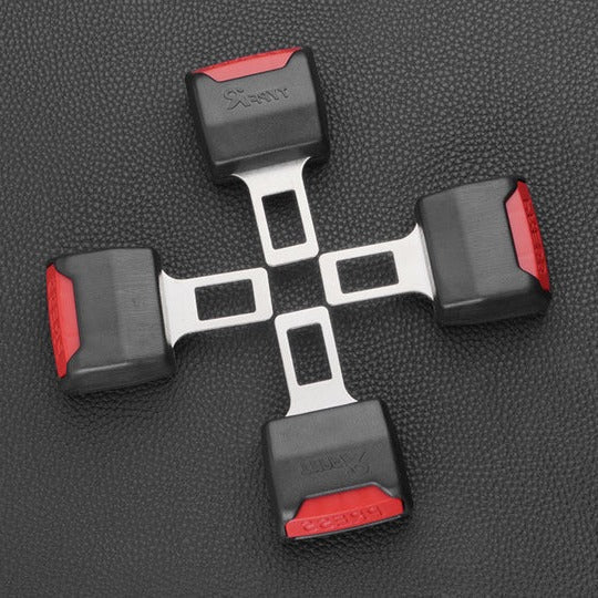 Seat Belt Clip Extender Two-Piece For Vehicle Use