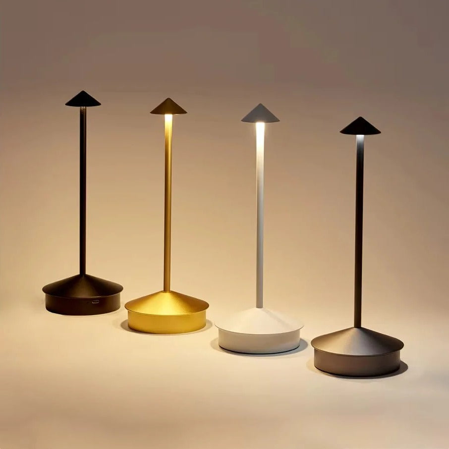 Cordless LED Desk Lamp With Touch Control And Three Dimmable Settings