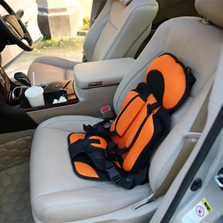Child Travel Car Seat With Safety Harness For Secure Vehicle Use