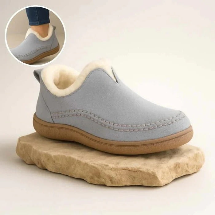 Shoes With Fleece Lining And Cushioned Support For All-Day Comfort