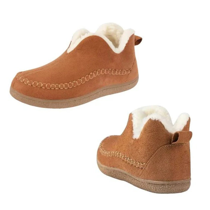 Shoes With Fleece Lining And Cushioned Support For All-Day Comfort