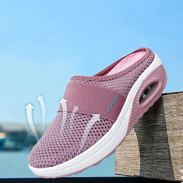 Wedge Sandals Supportive Slip-On Comfort Footwear With Arch Support For Women