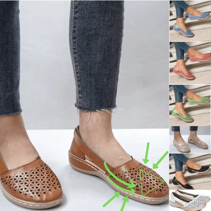 Women's Flats Bunion-Friendly With Wide Toe Box And Arch Support