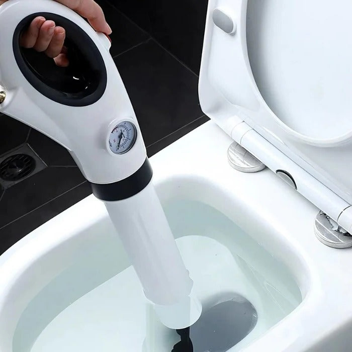 Toilet Plunger High Pressure Drain Unblocker For Stubborn Clogs