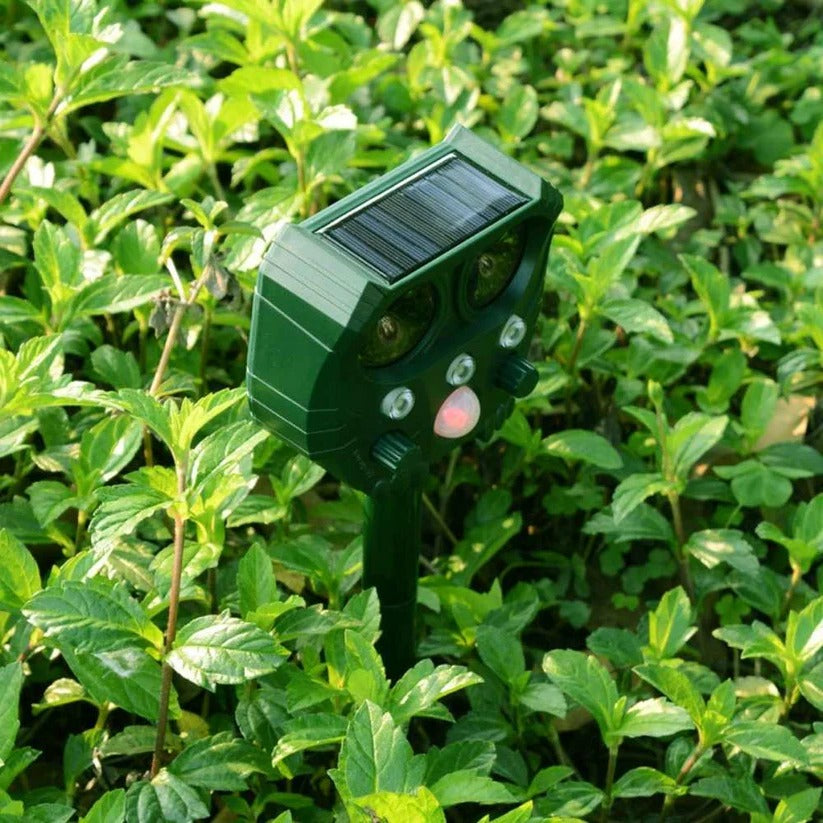 Ultrasonic Animal Repellent Device For Cats, Foxes, Rats, Squirrels, Dogs