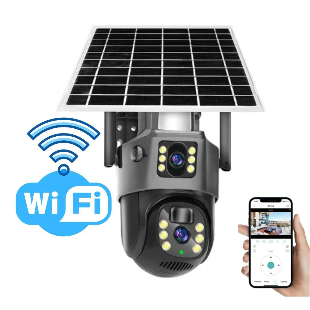 4K Wireless Security Camera DualGuard With Dual-Band Wi-Fi And Night Vision