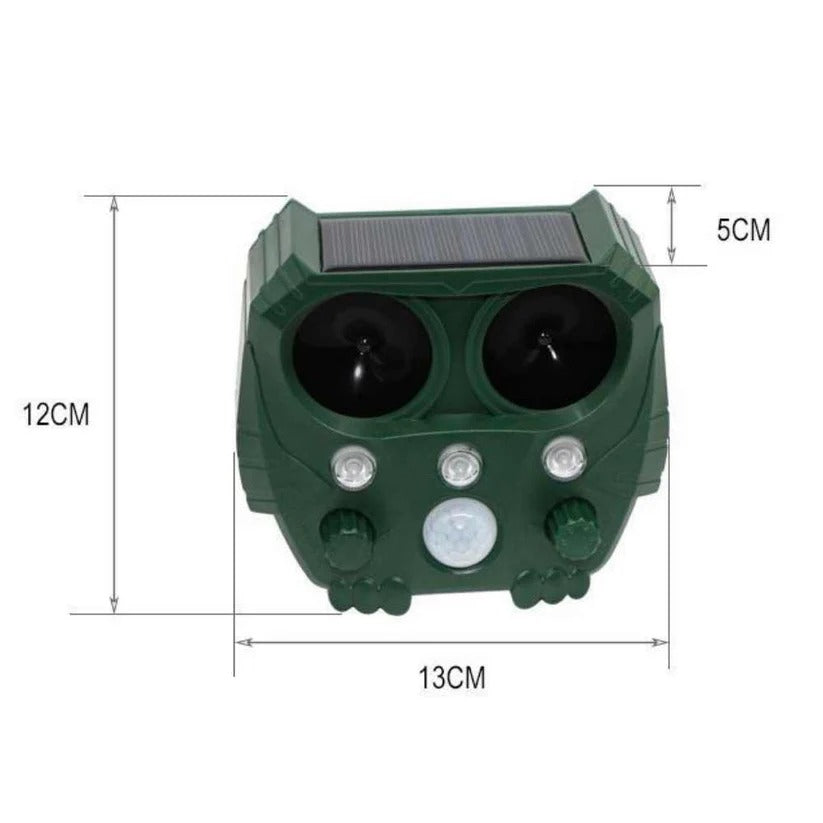 Ultrasonic Animal Repellent Device For Cats, Foxes, Rats, Squirrels, Dogs