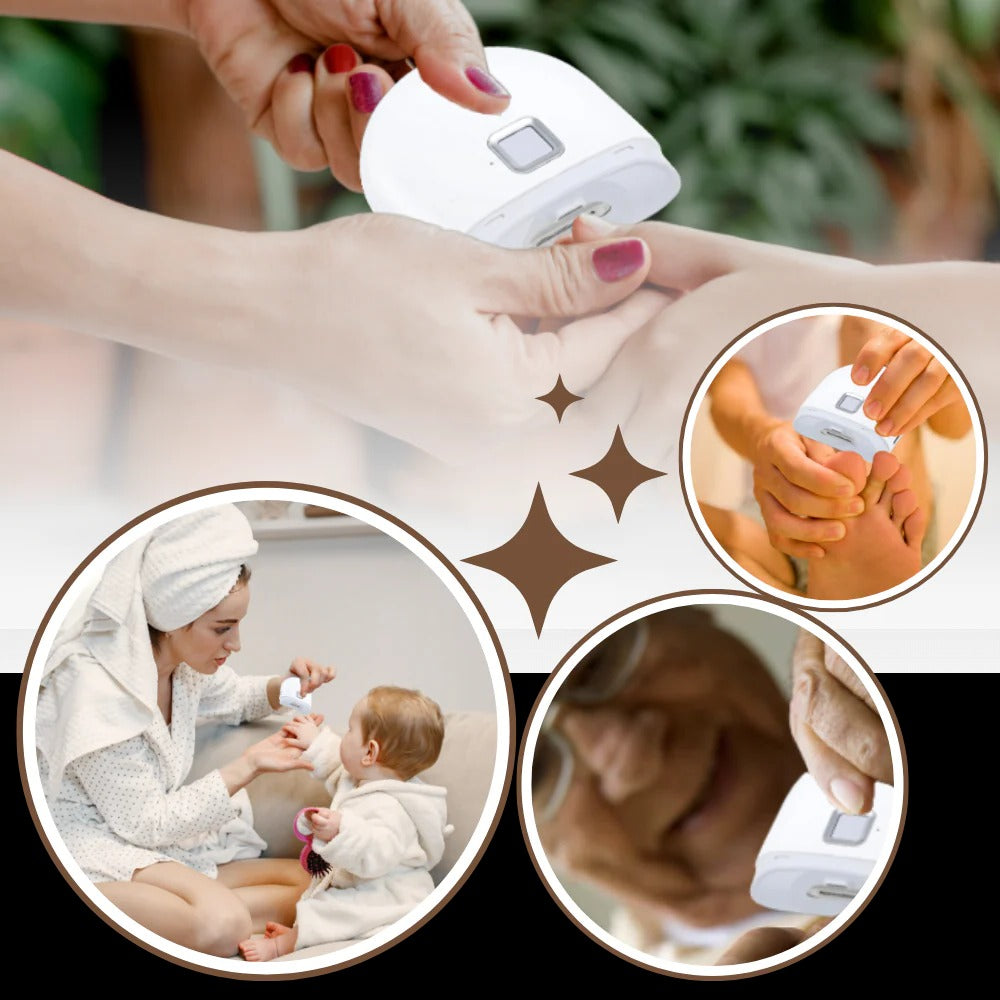 Electric Nail Clipper Dual-Speed Rechargeable For Fingernails And Toenails