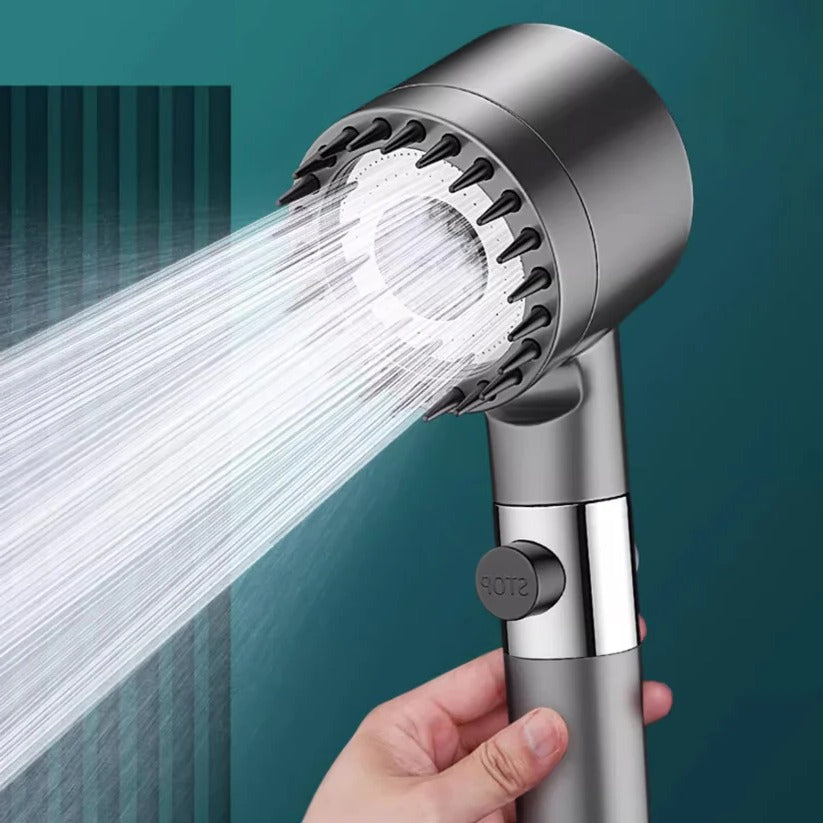 Shower Head High Pressure With Adjustable Spray And Anti-Clog Nozzles