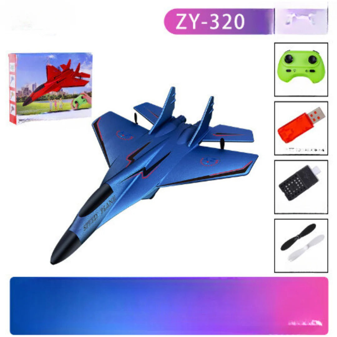 Remote Control Airplane With Shatter-Resistant Body And Durable Design