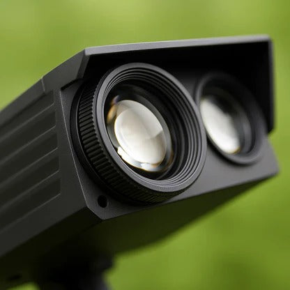 Solar LED Spotlight With Adjustable Multi-Zoom Focus For Outdoor Use
