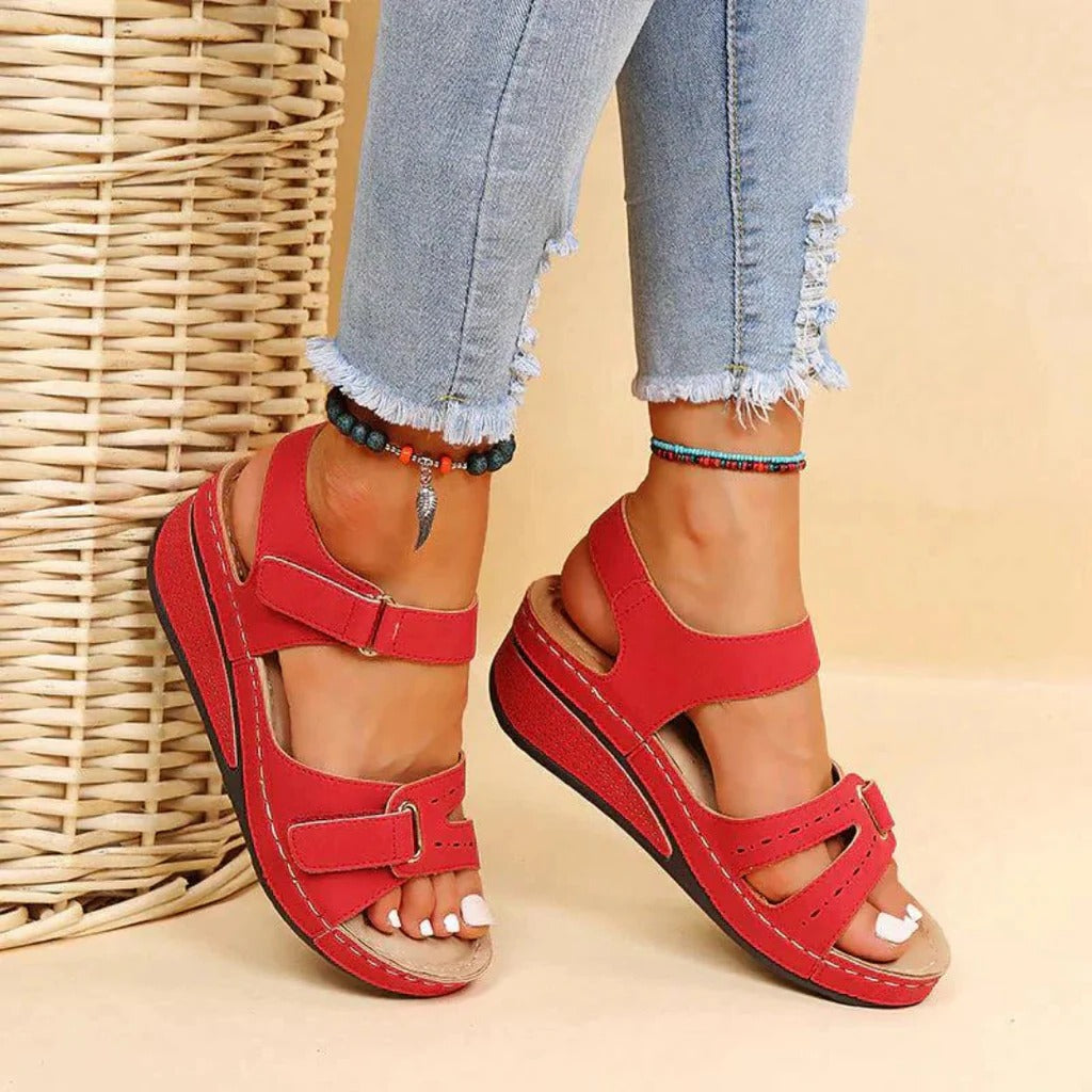 Sandals For Women With Supportive, Ortho-Friendly Cushioned Footbeds