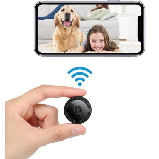 Wireless Magnetic Mini Camera With Live Audio And Video Streaming For Security