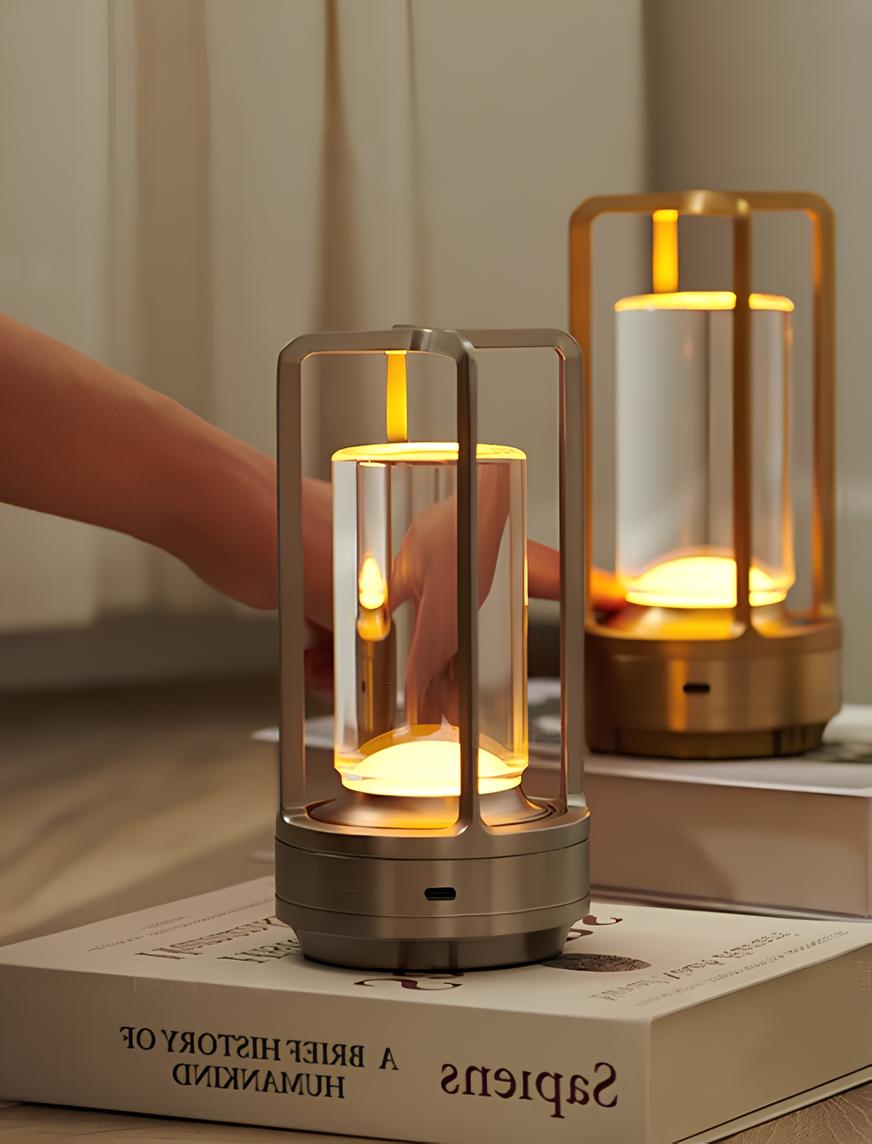 Table Lamp Cordless Rechargeable LED Modern Nordic Minimalist Ambient Light
