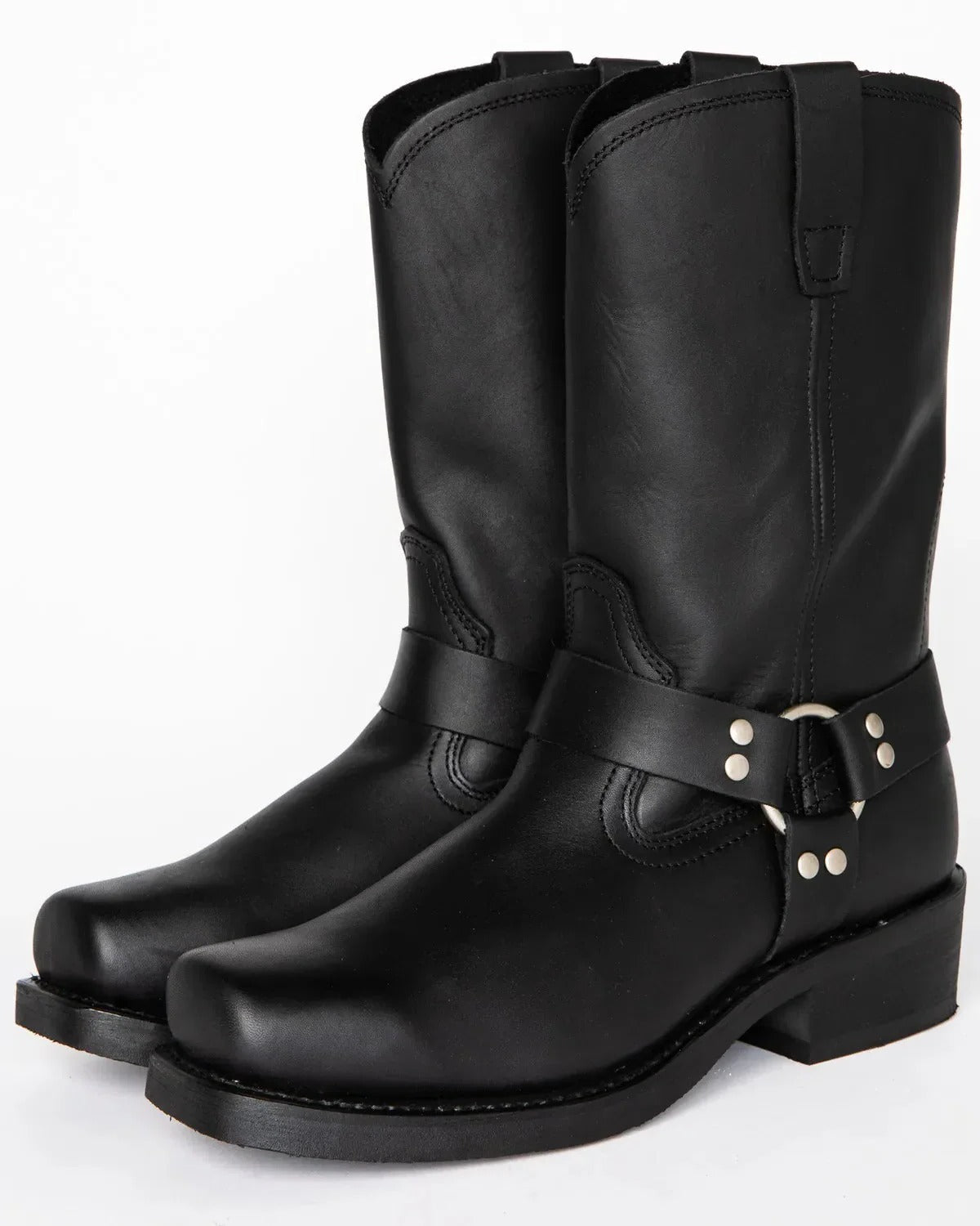 Men's Harness Boots for Rugged Style and Everyday Casual Wear