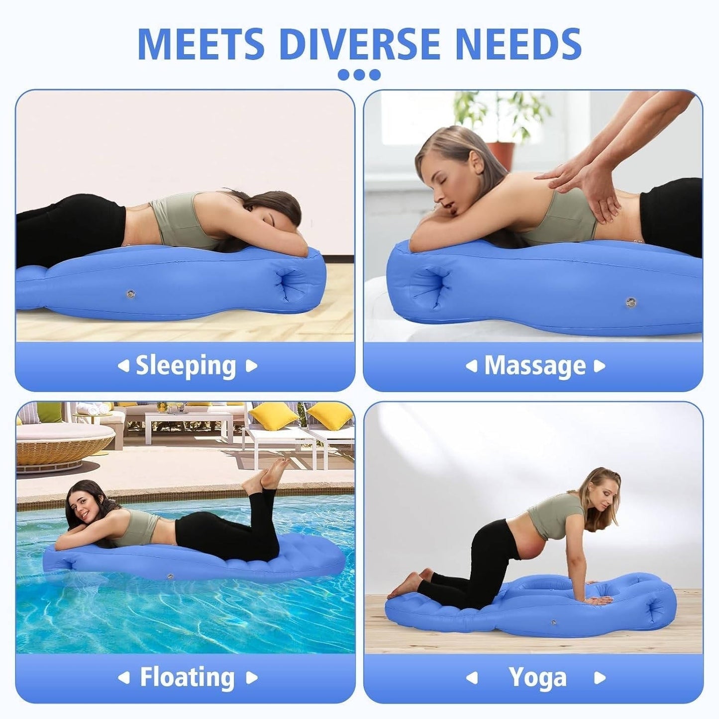 Pregnancy Pillow For Stomach Sleeping And Belly Support