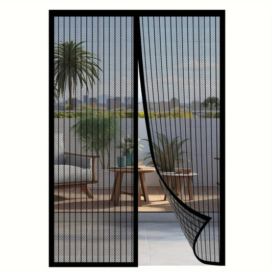 Magnetic Screen Door Custom Sizes For Patio, Sliding, And Entry Doors