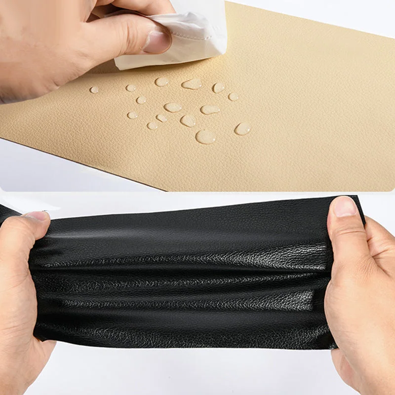 Leather Sofa Repair Patch Self-Adhesive Cuttable Refinisher 19.7 x 53.9 Inches