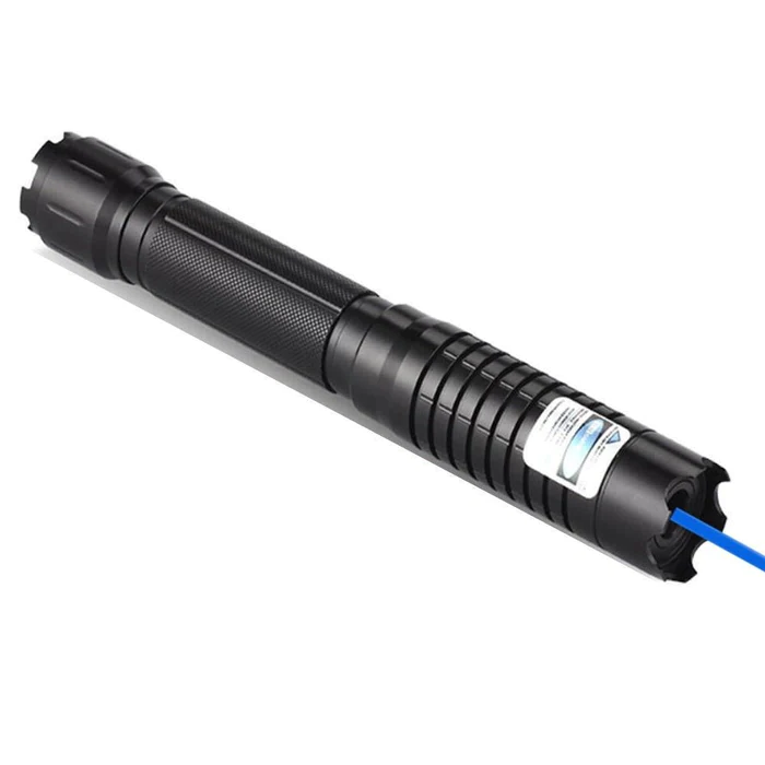 Tactical Laser Flashlight High Power Burning Blue Military Grade Torch