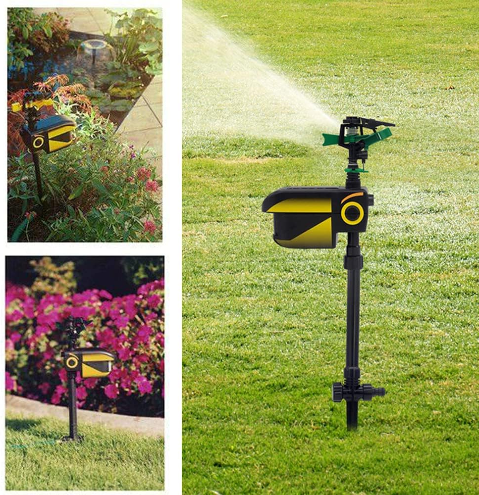 Motion-Activated Animal Repellent Garden Sprinkler For Lawn And Yard With Sensor