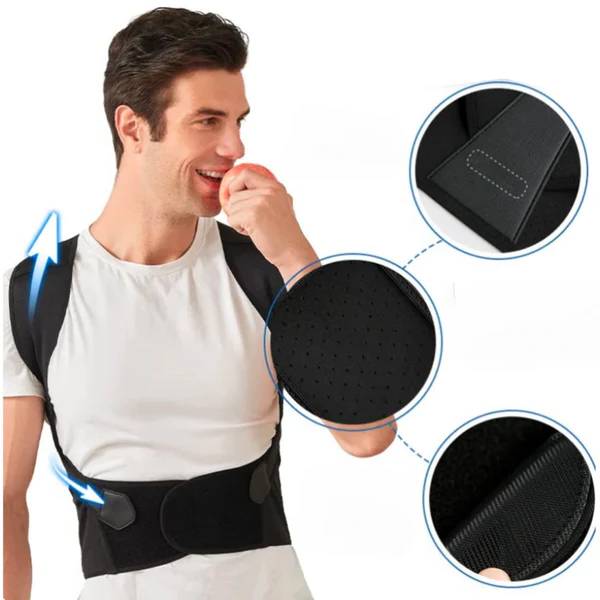Posture Corrector And Back Support Brace To Ease Back Discomfort