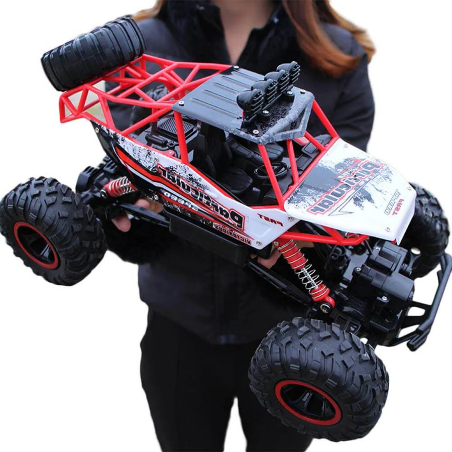 Monster Truck Toy Remote Control Off Road Stunt Vehicle For Kids