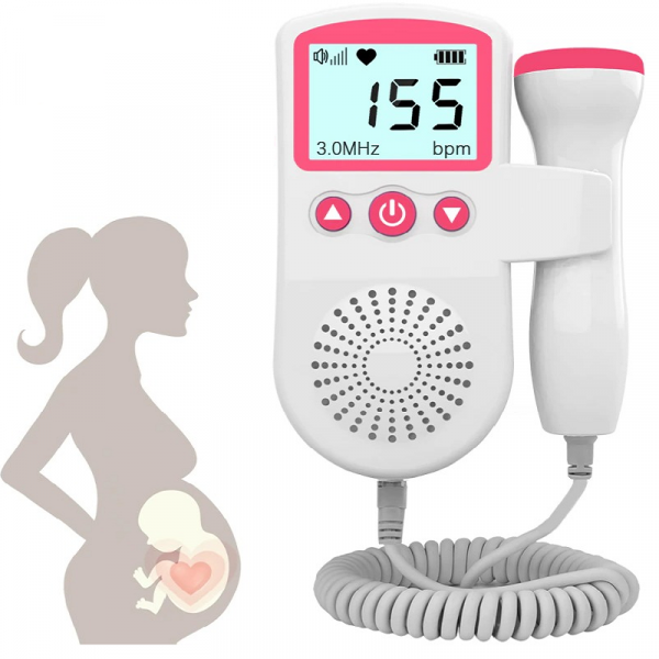 Baby Doppler Heartbeat Monitor For Home Pregnancy Heart Rate Detection