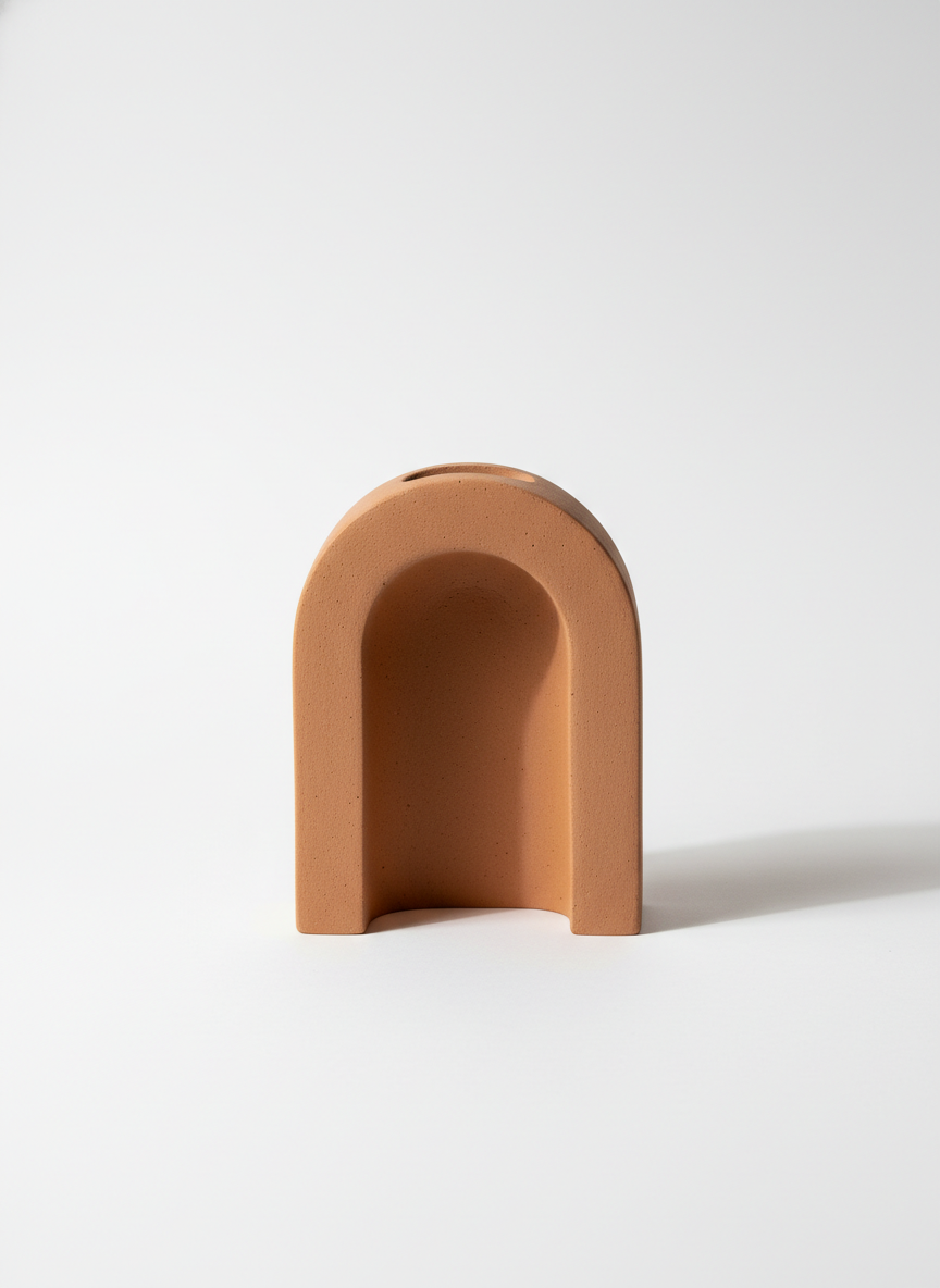 Arched Ceramic Wall Planter