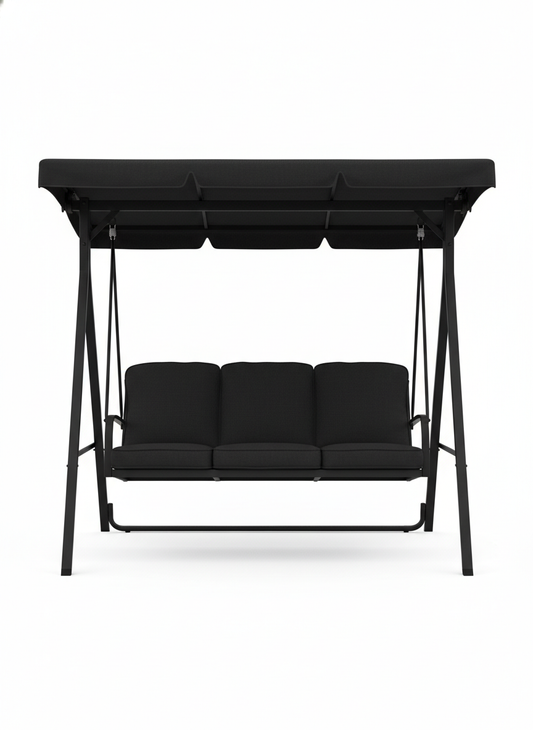Sleek Canopy Porch Swing