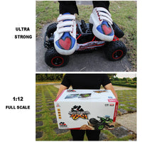 Monster Truck Toy Remote Control Off Road Stunt Vehicle For Kids